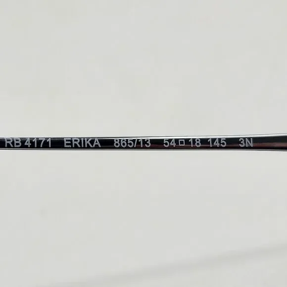 Ray-Ban Sunglasses RB4171 Erika Rubber Havana Brown Gradient Dark Brown Lens - Picture 13 of 16